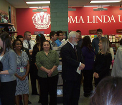 The Loma Linda University community turned out for the grand opening celebration of The Campus Store at Loma Linda University.