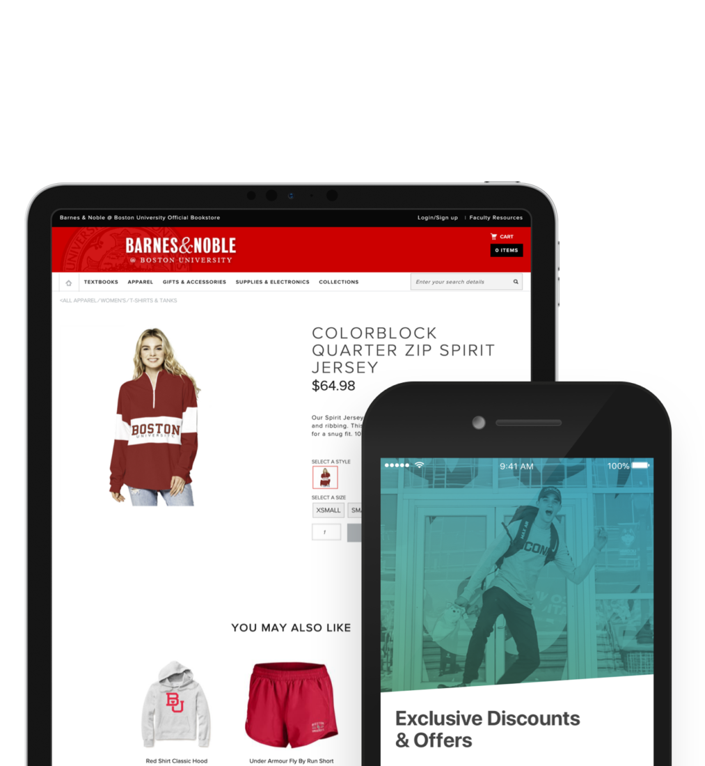 Barnes & Noble College Campus Bookstore, Retail Services Distributor